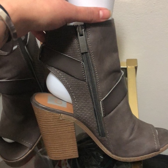 Doles vita open toe chunky heeled open back bootie - Picture 5 of 10